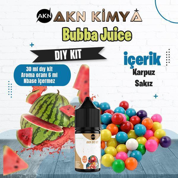 Bubba Juice Dıy Kit Karpuz Sakız Gıda Aroması %20 Oranda Aroma İçerir (Hazır Değildir ) - Image 1