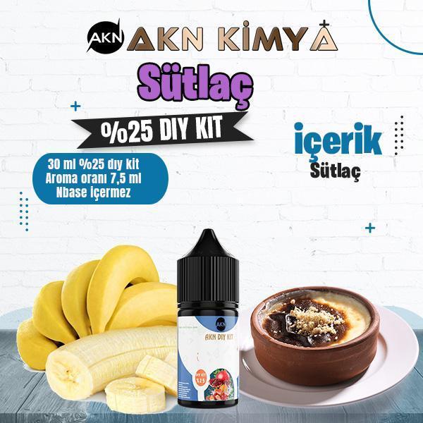 Sütlaç Yoğun Dıy Kit Gıda Aroması %25 Oranda Aroma İçerir (Hazır Değildir ) - Image 1