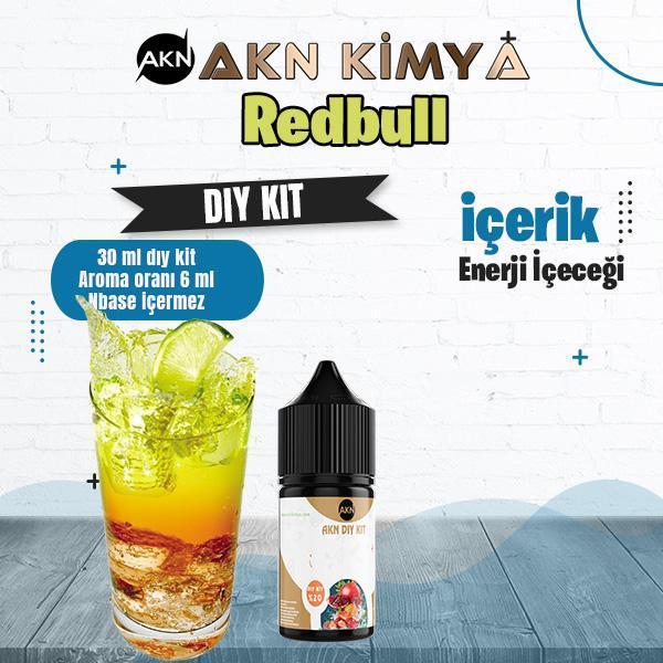 Redbull Dıy Kit Enerji Içeceği Gıda Aroması %20 Oranda Aroma İçerir (Hazır Değildir ) - Image 1
