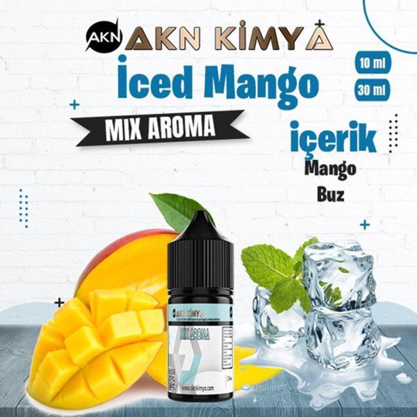 İced Mango Mix Aroma Mango Buz Gıda Aroması 10 ml - Image 1