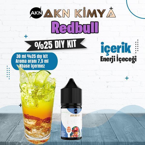 Redbull Yoğun Dıy Kit Enerji Içeceği Gıda Aroması %25 Oranda Aroma İçerir (Hazır Değildir ) - Image 1