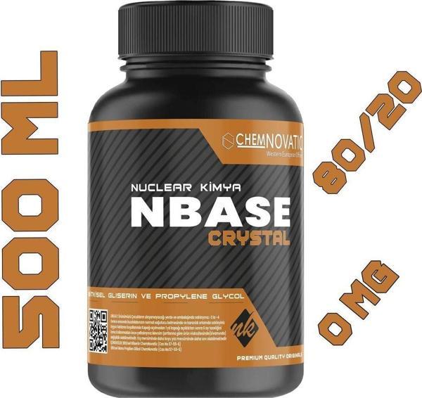 Chemnovatic Base 500 ml Vg Pg 80-20 0 Mg/ml Bitkisel Gliserin Base E422 - Image 1