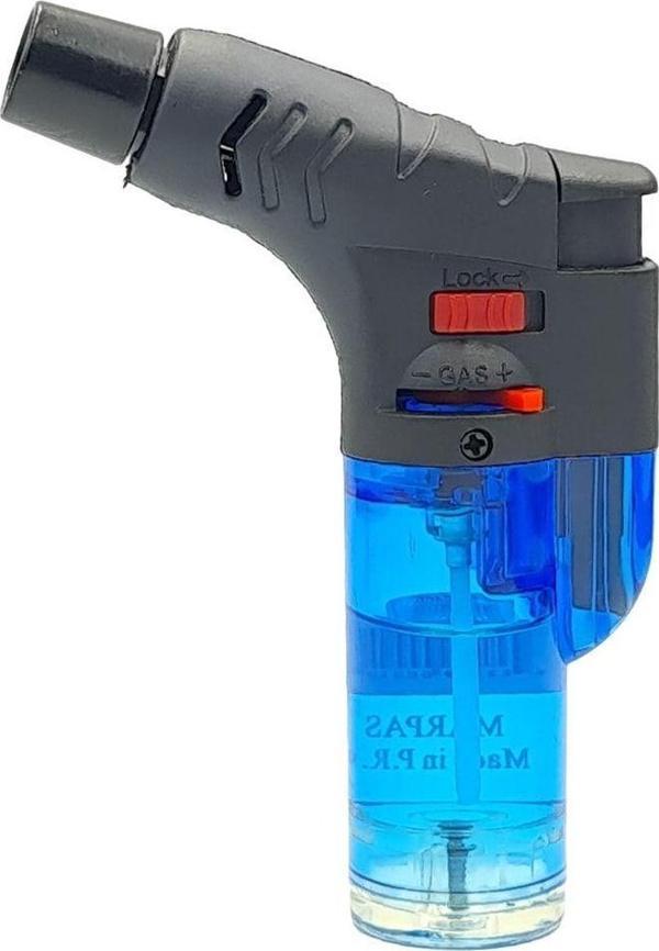 Sedef Silver Turbo Pürmüz Alev Gaz Ayarlı Kilit Düğmeli Profesyonel Gazlı Doldurulabilir Piknik Kamp Torch Çakmak - Image 1