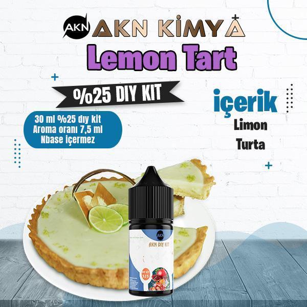 Lemon Tart Yoğun Dıy Kit Limon Turta Gıda Aroması %25 Oranda Aroma İçerir (Hazır Değildir ) - Image 1