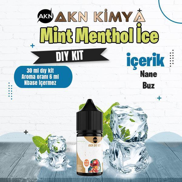 Mint Menthol Ice Dıy Kit Nane Buz Gıda Aroması %20 Oranda Aroma İçerir (Hazır Değildir ) - Image 1