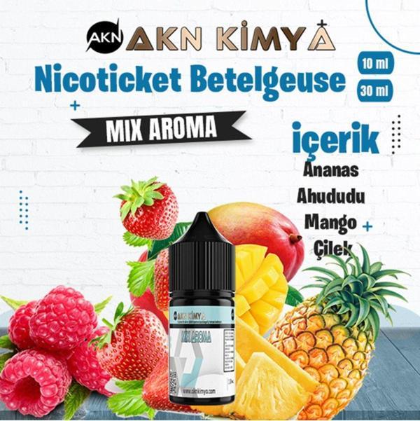Nicoticket Betelgeuse Mix Aroma Ananas Ahududu Mango Gıda Aroması 10 ml - Image 1