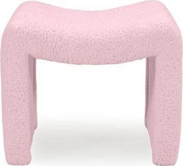 Barella Home Living Tokyo Peluş Oval Puf - Image 1