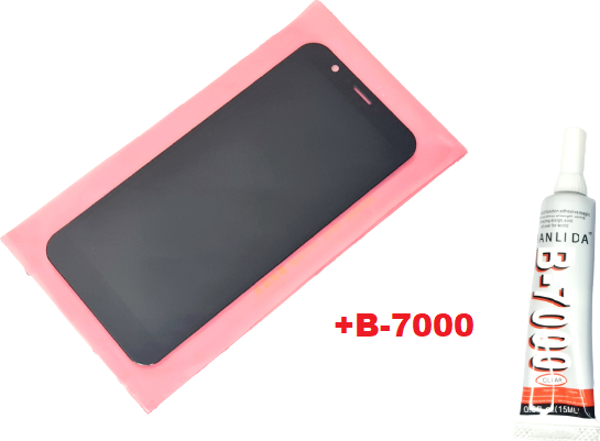 Tkgz General Mobile GM8 Lcd Ekran Dokunmatik (ORJİNAL) B-7000 SİYAH - Image 1