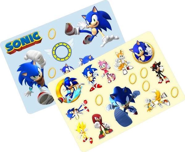 Sonic Sticker Etiket 2 Sayfa 26 Adet Etiket - Image 1