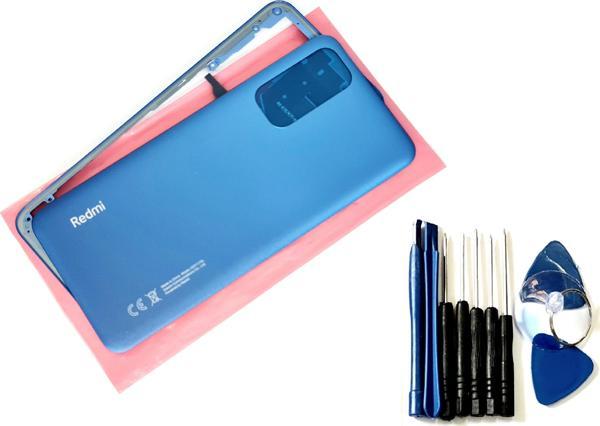 Tkgz Xiaomi Redmi Note 11 KASA Arka Pil Batarya Kapağı (TAMİR SETİ) MAVİ - Image 1