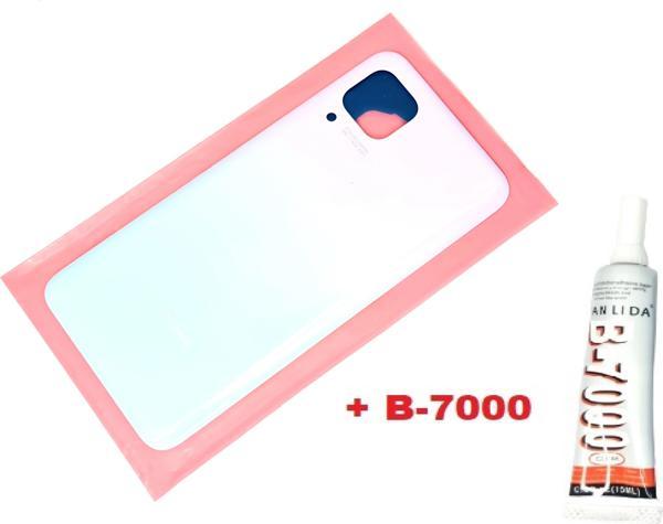 Tkgz Huawei P40 Lite Arka Pil batarya Kapağı (B-7000) BEYAZ - Image 1