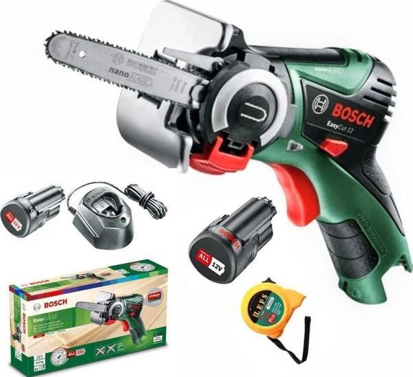 Bosch Easycut 12 V 2 Ah  Çift Bataryalı Şarjlı Dal Budama Testeresi - Image 1