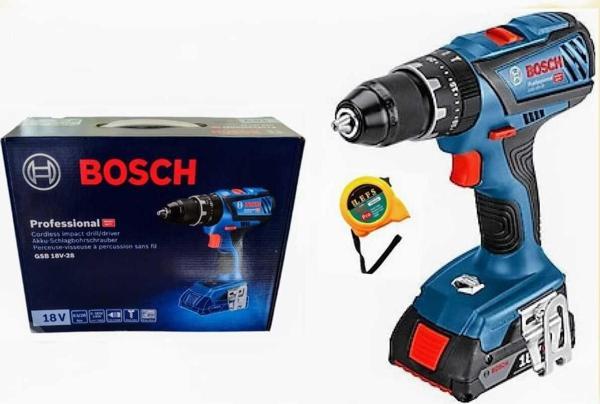 Bosch Gsb 18 V 28 Darbeli Tek Bataryalı Akülü Vidalama (Karton Kutulu) - Image 1