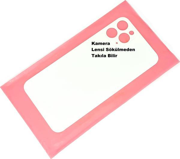 Tkgz İphone 11 PRO Arka Pil Batarya Kapağı (CAM) BEYAZ - Image 1