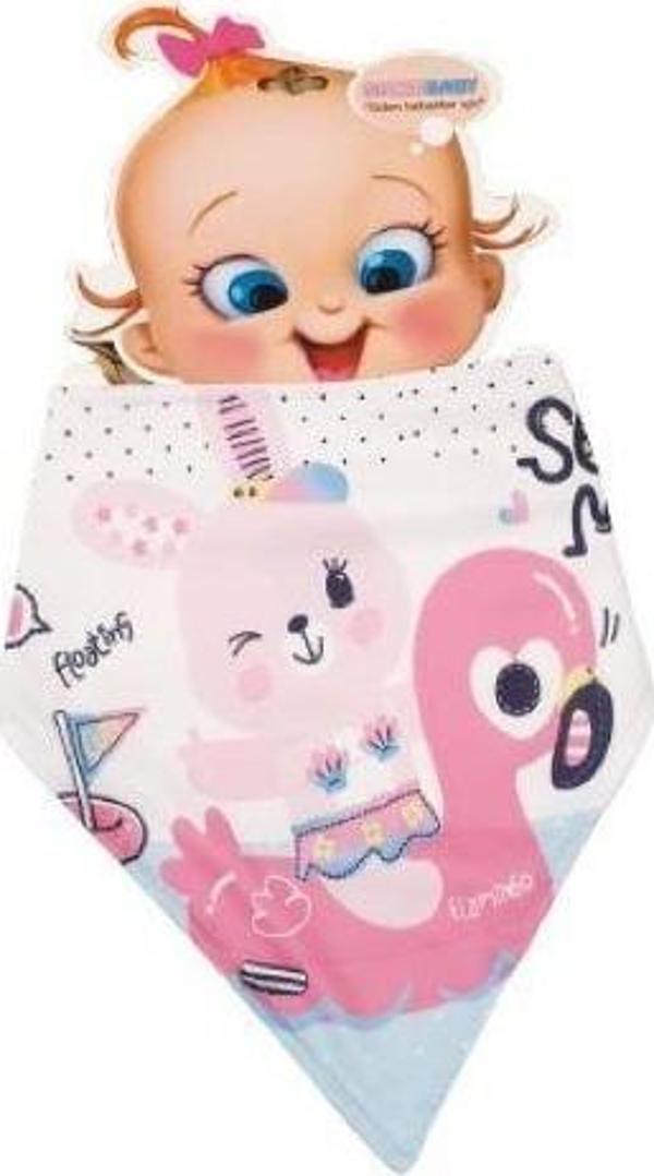 Kız Bebek Fular Önlük - Image 1