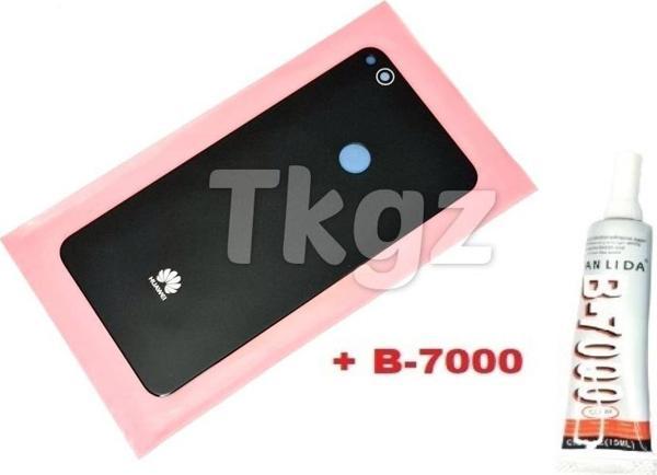 Tkgz Huawei P9 lite 2017 Arka Pil Batarya Kapağı (CAM+B-7000) SİYAH - Image 1