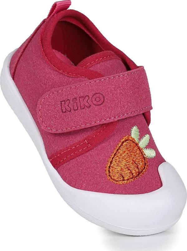  Strawberry Cırtlı Kız Bebek İlk Adım Panduf Ayakkabı - Image 1