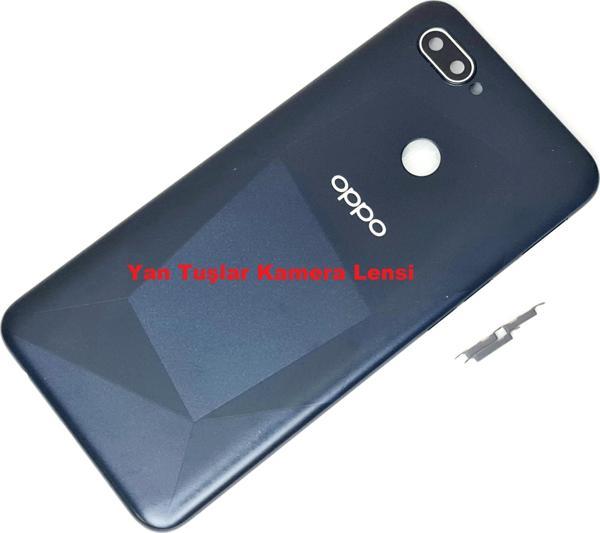 Tkgz Oppo A12 Kasa Arka Pil Batarya Kapağı SİYAH - Image 1