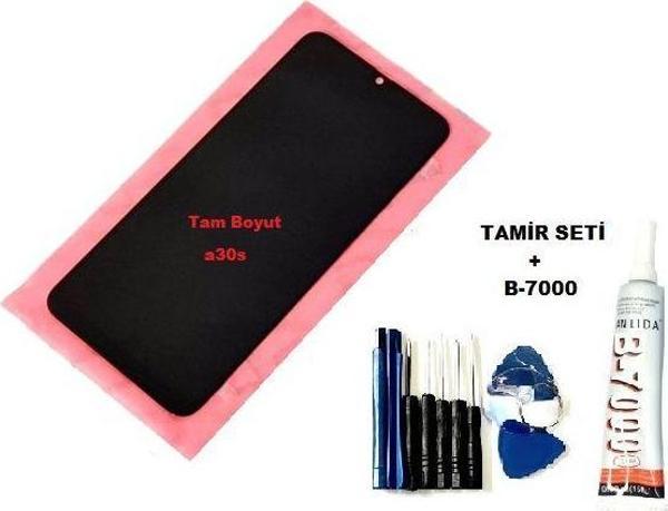 Tkgz Samsung Galaxy A30S (A307F) Lcd Ekran Dokunmatik ORJİNAL (B-7000+Tamir Seti) - Image 1