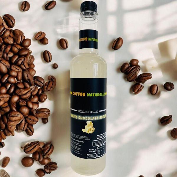 Coffee Naturelle Beyaz Çikolata Aromalı Kokteyl Şurubu - 700 Ml - Premium Quality - Image 1