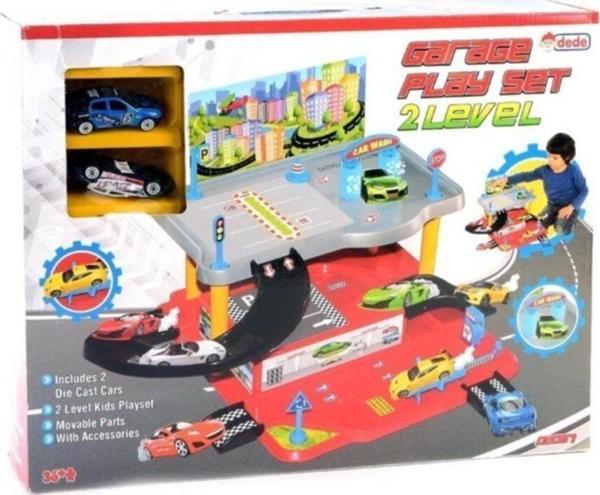 Dede Iki Katlı Garaj Oyun Seti Oyuncak 03067 - Image 1