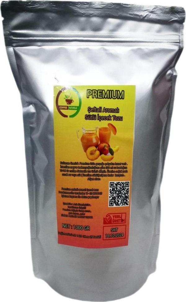 Coffee Naturelle Şeftali Aromalı Içecek Tozu Oralet 1 Kg - Image 1