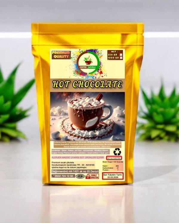 Coffee Naturelle Sıcak Çikolata 1 Kg - 1000 Gr " Premıum Qualıty " - Image 1