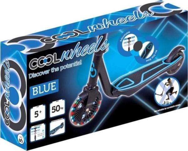 Furkan Cool Wheels Işıklı Scooter 5+ Mavi Mavi - Image 1