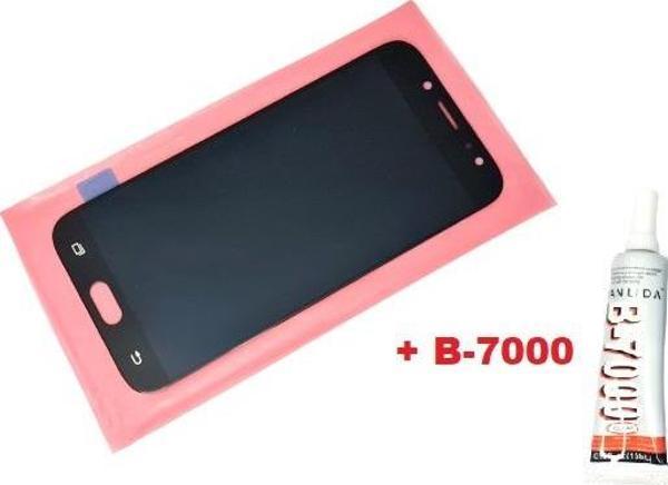Tkgz Samsung Galaxy J7 Pro 2017 J730 Lcd Ekran Dokunmatik SİYAH (B-7000) - Image 1