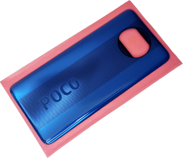 Tkgz Xiaomi Poco X3 / Poco X3 NFC Arka Kapak (CAM) MAVİ - Image 1