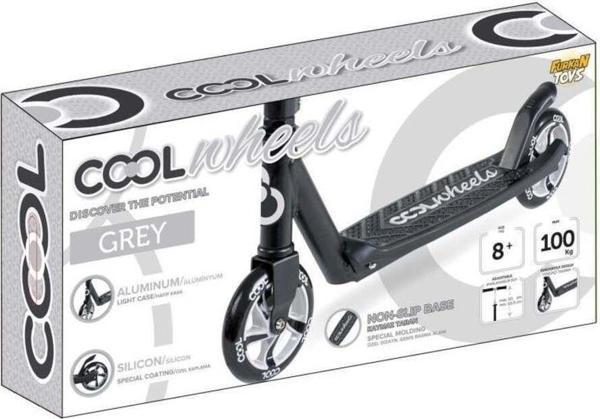 Furkan 8+ Katlanır Scooter (Gri ) 4 - Image 1