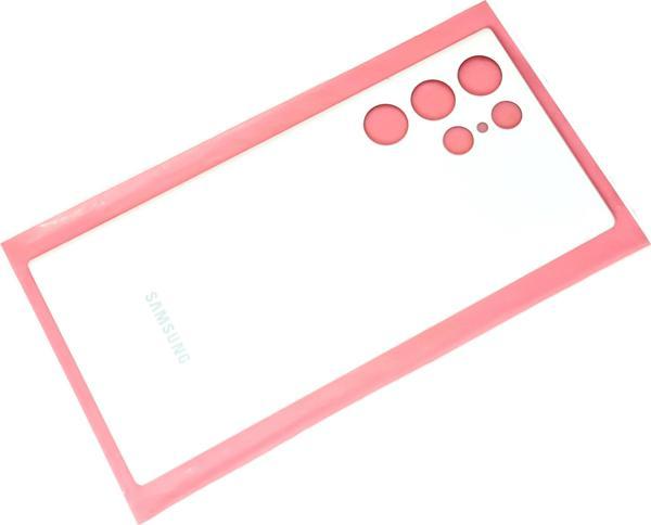 Tkgz Samsung Galaxy S22 ULTA Arka Pil Batarya Kapağı (CAM) BEYAZ - Image 1