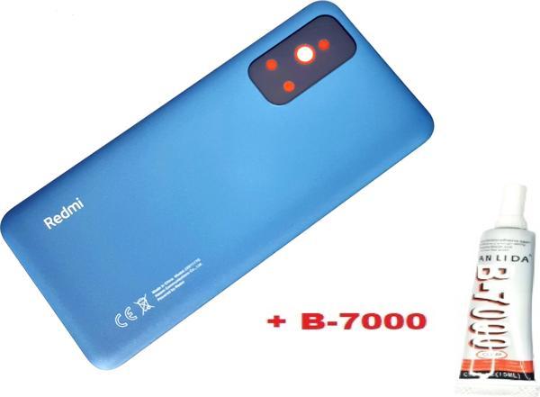 Tkgz Xiaomi Redmi Note 11S Arka Pil Batarya Kapağı (B-7000) MAVİ - Image 1