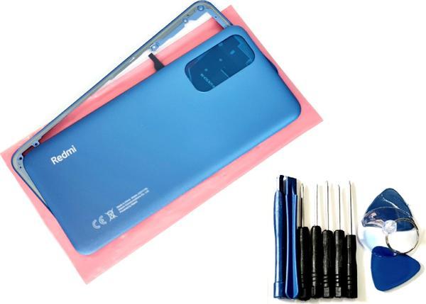 Tkgz Xiaomi Redmi Note 11S FULL ORJ KASA Arka Pil Batarya Kapağı (TAMİR SETİ) MAVİ - Image 1