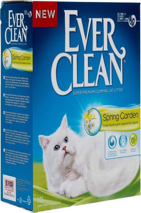 Spring Garden Çiçek Kokulu Topaklaşan Kedi Kumu 10 L - Image 1