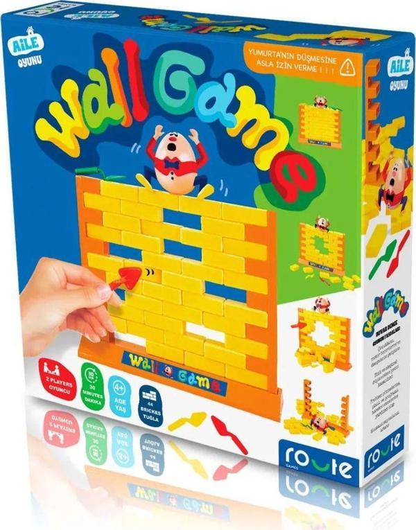 Wall Game Eğlenceli Strateji Duvar Denge Oyunu - Image 1