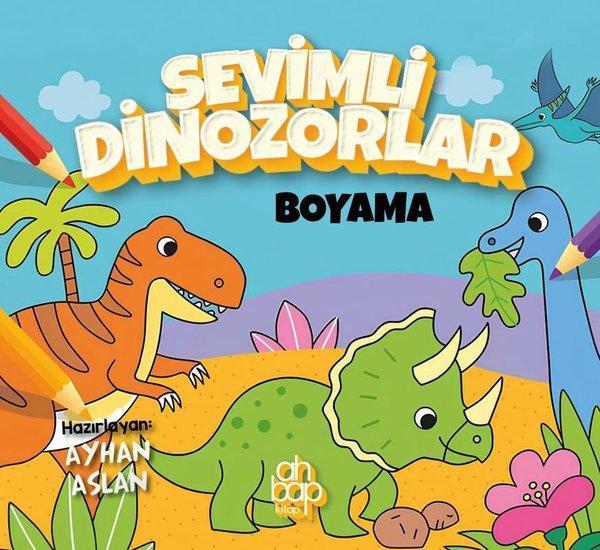 Sevimli Dinozorlar Boyama - Ahbap Kitap - Image 1
