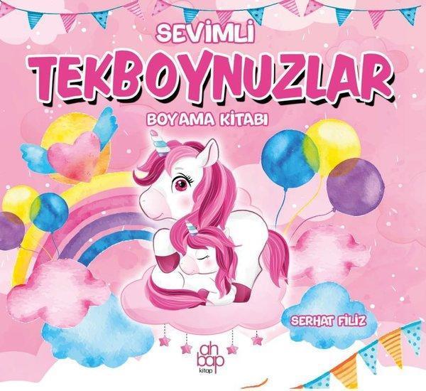 Sevimli Tekboynuzlar Boyama Kitabı - Ahbap Kitap - Image 1