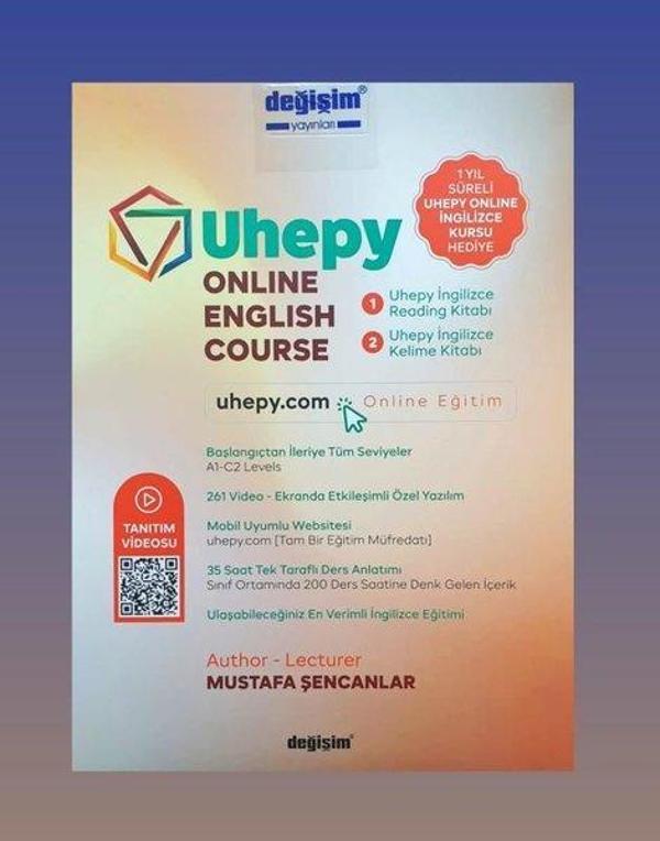 Uhepy Online English Course Seti - 2 Kitap Takım + Online Eğitim - Değişim Yayınları - Image 1