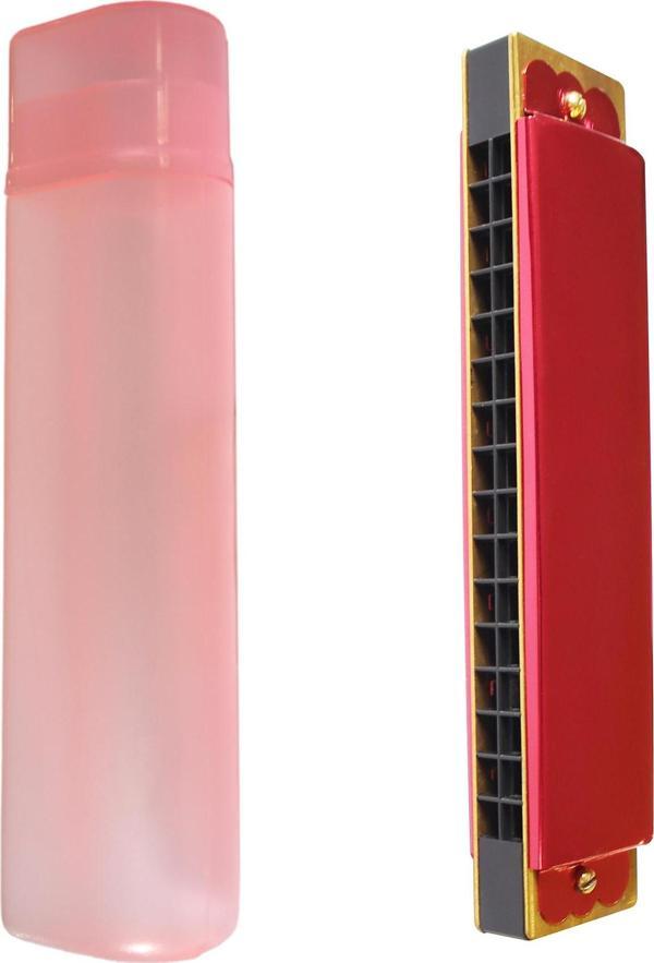 Jwin JM-16MP 16 Delikli Mızıka (Harmonica) - Kırmızı - Image 1