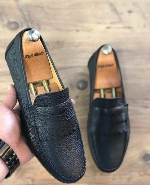 Erkek İçi Dışı Hakiki Deri Casual Loafer Yazlık Ayakkabı Koku Terleme Yapmaz Garantili - Image 1