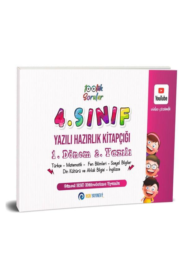 Nsn Yayınevi 4. Sınıf Yazılı Hazırlık Kitapçığı 1. Dönem 2. Yazılı - NSN Yayınevi - Image 1