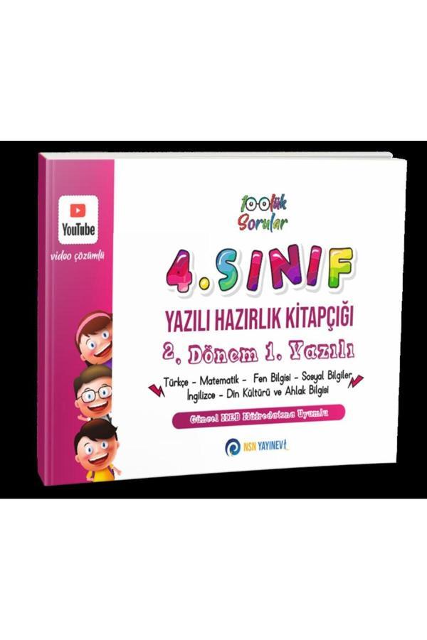 Nsn Yayınevi 4.Sınıf Hazırlık Kitapçığı 2. Dönem 1.Yazılı - NSN Yayınevi - Image 1