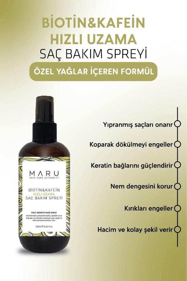 Maru At Kuyruğu Saç Spreyi ( Hızlı Uzamaya Yardımcı) 250 Ml 8684382736652 - Image 1