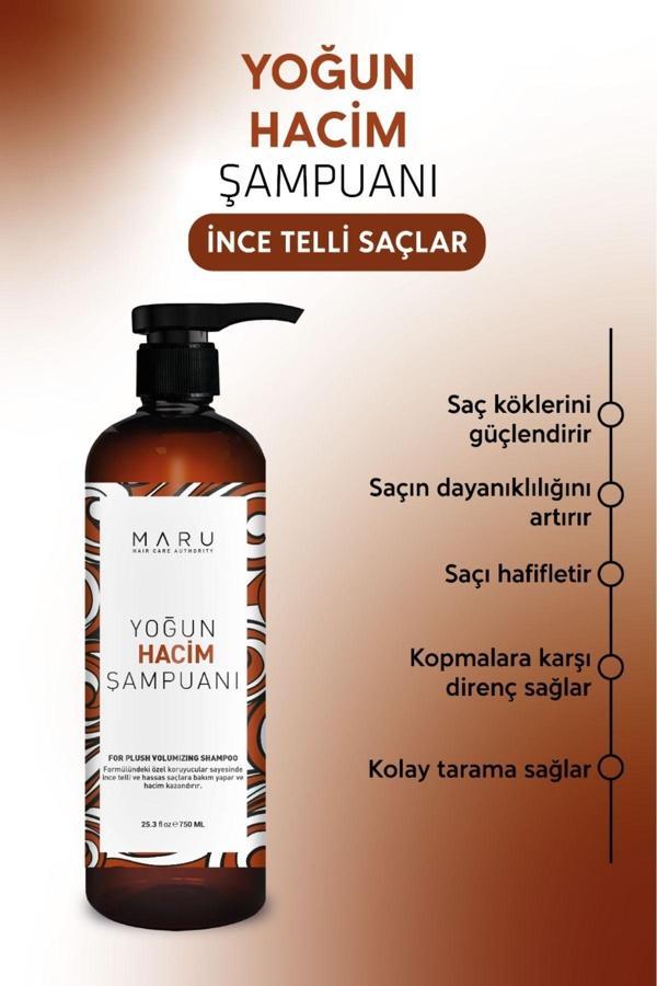 Maru İnce Telli Saçlar Için (Volume) Hacim Veren Şampuan 750 Ml 8699211721082 - Image 1