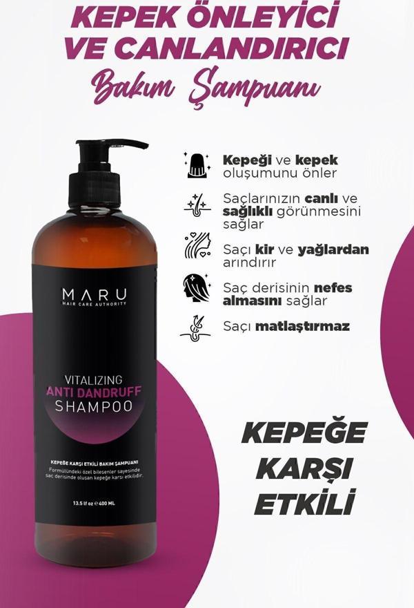 Maru Kepeğe Karşı Etkili Besleyici Şampuan (Collagen Keratin) 400 Ml 8699211721167 - Image 1