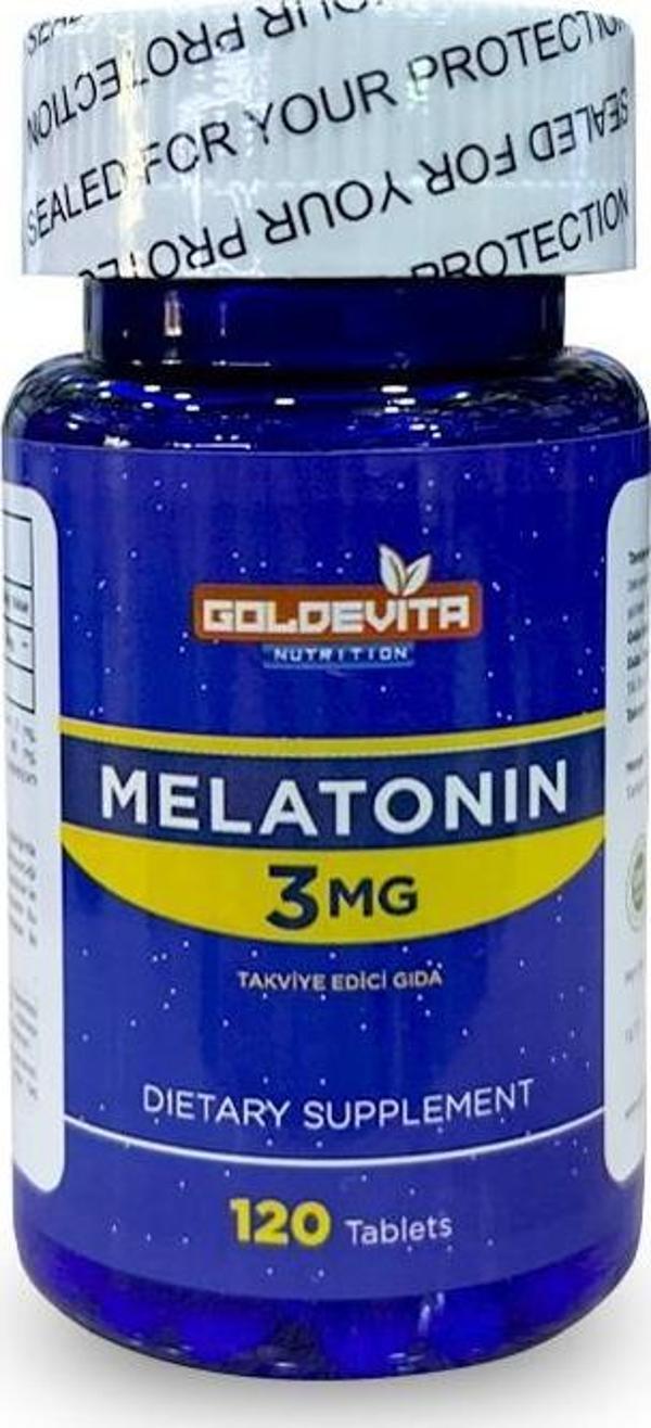 Goldevita Melatonin 3 Mg 120 Tablet - Image 1