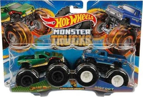 Mattel Hot Wheels Monster Trucks 1:64 Ölçek 2'li Paketler FYJ64 - Image 1