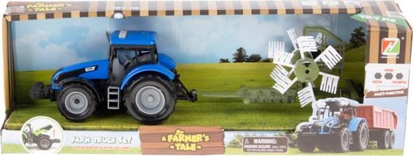 Kızılkaya Oyuncak Römorklu Traktör Sesli Işıklı 42 Cm - Image 1