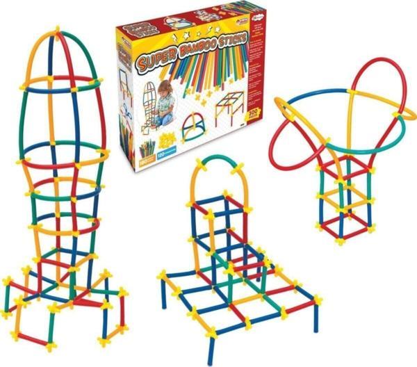 Dede Oyuncak Süper Bambu Çubuklar 300 Parça - Image 1
